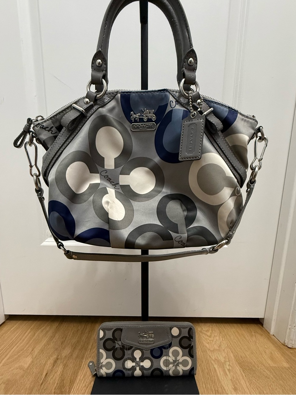 Coach Madison Sophia Satchel/Crossbody & Matching Wallet